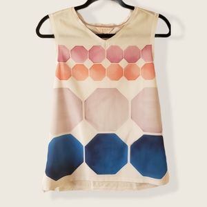 Ted Baker canndy marina mosaic vest top